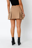 Carmen Mini Skirt - Camel