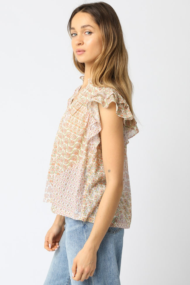 Lamie Ruffle Shirt