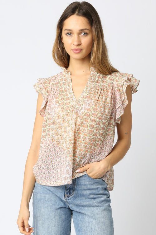 Lamie Ruffle Shirt