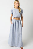 Aleah Linen Skirt