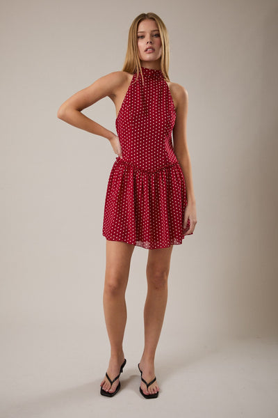 Addison Halter Neck Dress