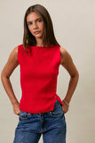 Gina Boat Neck Sweater Top