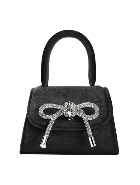 Velvet Bow Bag