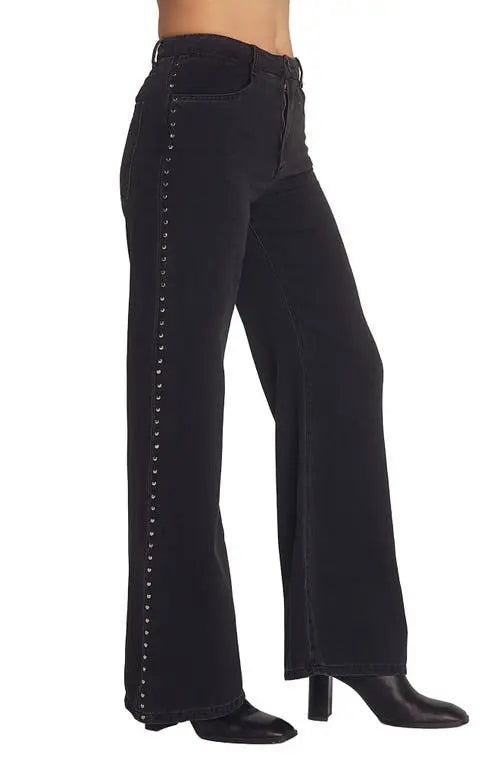 Anya Studded Bootcut Jeans