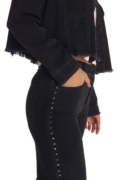 Anya Studded Bootcut Jeans