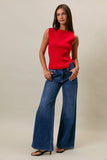Gina Boat Neck Sweater Top