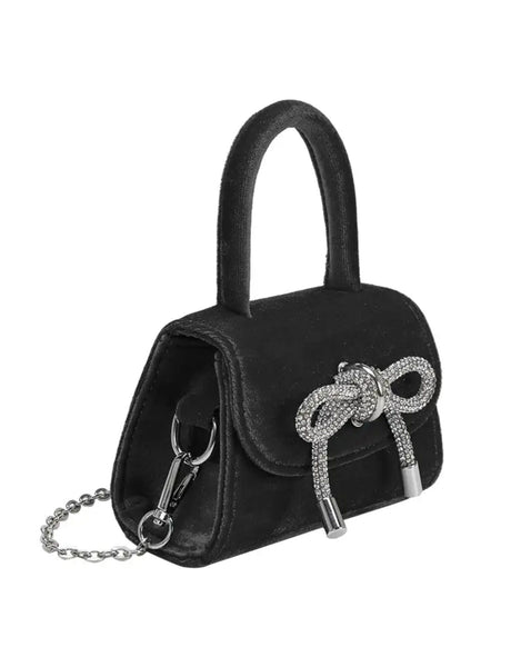 Velvet Bow Bag