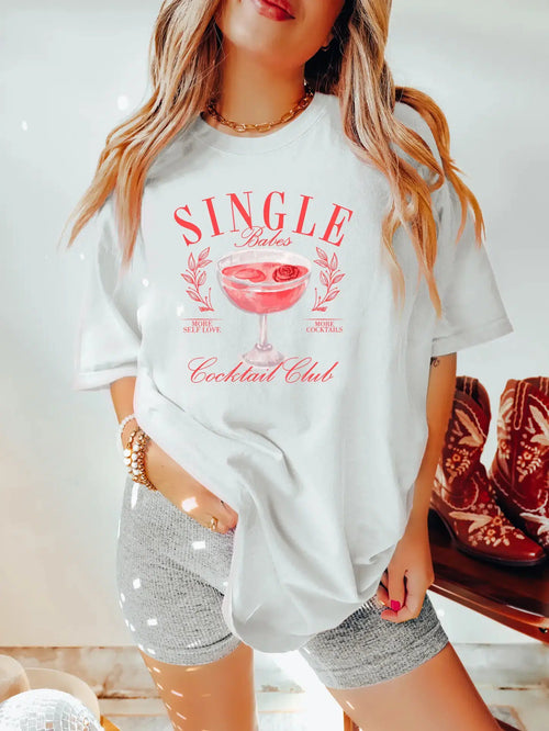 Single Cocktail Club Tee