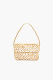 Rainbow Shell Beaded Shoulder Bag