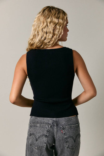 Gina Boat Neck Sweater Top