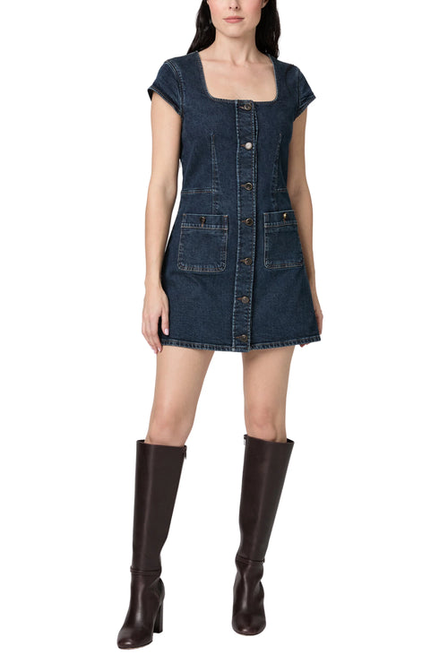 Joanna Denim Mini Dress Glassell