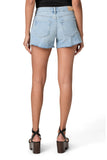 Dylan Raw Hem Mid Rise Denim Shorts