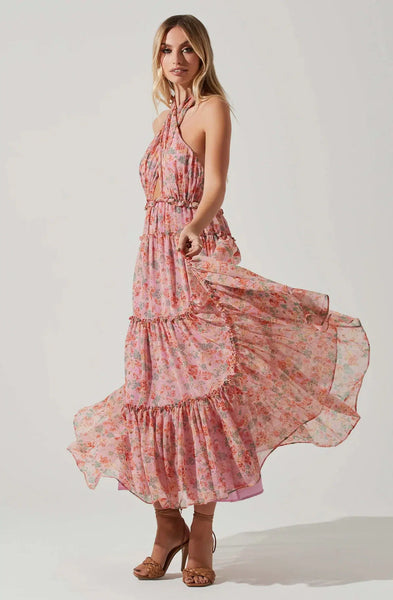 Jaidee Dress - Pink Floral