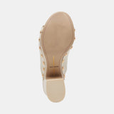 Emol Heels - Off White Leather