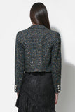 Vicky Tweed Cropped Blazer