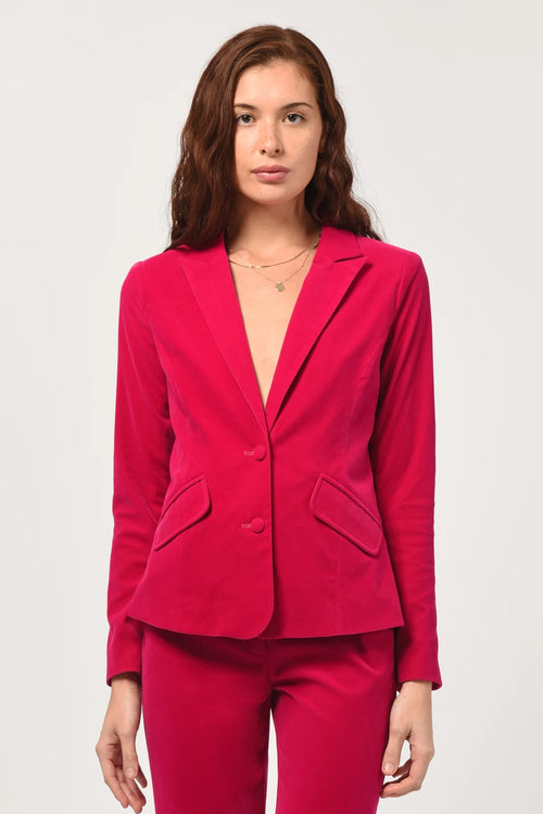 Bella Velvet Blazer