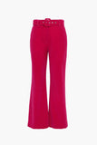 Bella Belted Velvet Trousers