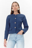 Meredith Button Front Jacket