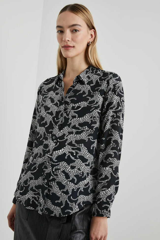 Kate Shirt - Black Lynx