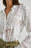 Kathryn Shirt - Camel Jungle Cats