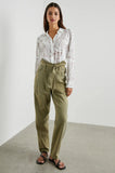 Kathryn Shirt - Camel Jungle Cats
