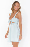 Tana Babydoll Dress - Shore Chambray
