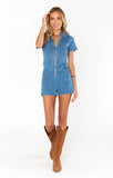 Range Romper - French Blue