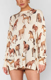 Bonfire Sweater - Wild Horse Knit