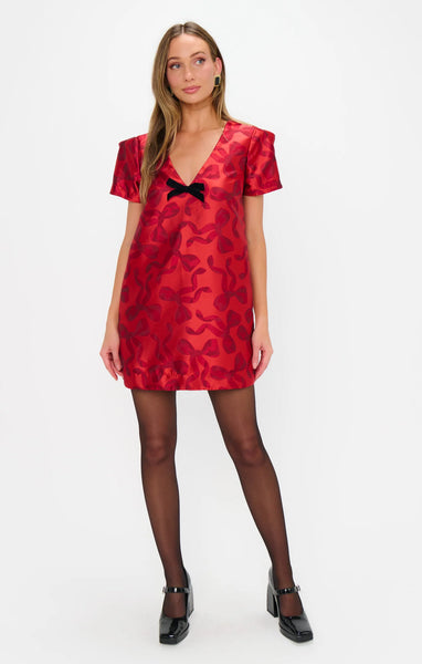 Jeanette Dress Bow What Fun