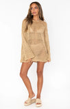 Paula Pullover - Latte Crochet