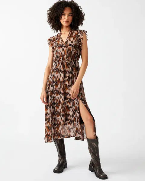 Allegra Dress - Oak Buff