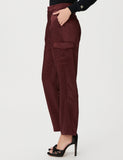 Malika Cargo Pant - Dusty Cherrywood