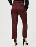 Malika Cargo Pant - Dusty Cherrywood