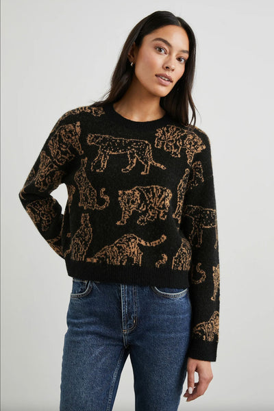 Peri Sweater - Camel Wild Cats