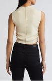 Seashell Mock Neck Top