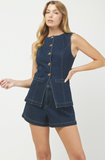 Dolly Denim Vest