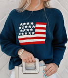 Olly Oversized USA Sweater