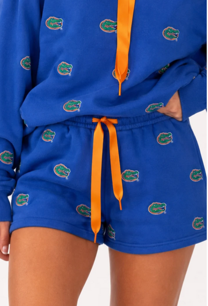 Florida Embroidered Fleece Shorts