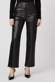 Stevie Ankle - Black Fog Croc Coating
