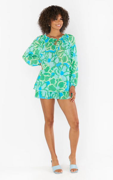 Mango Tunic - Abstract Poppy