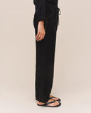 Side Seam Trim Pant - Black