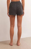 Cozy Days Star Short - Heather Black