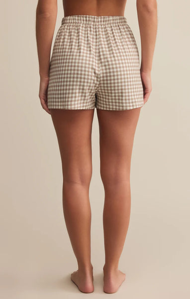 Maddie Gingham Short