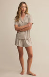 Maddie Gingham Short