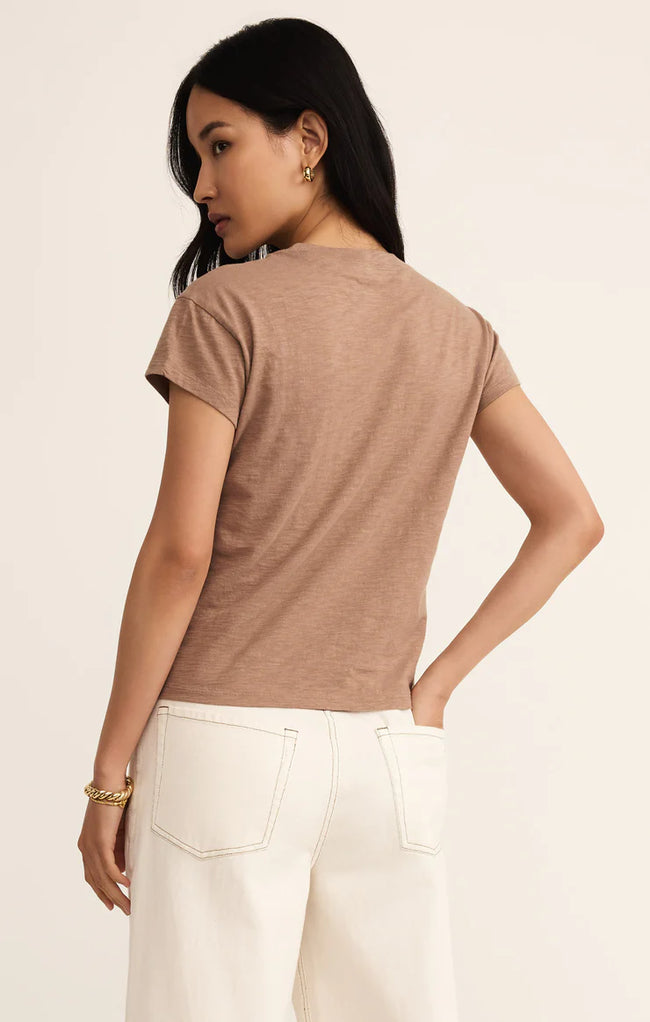 Modern Slub Tee - Iced Coffee