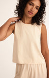 Sloane Jersey Muscle Tank