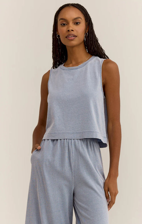 Sloane Jersey Muscle Tank