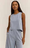 Sloane Jersey Muscle Tank