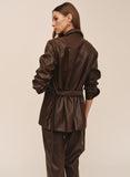 Belted Utility Jacket - Cappuccino