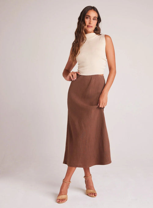 Bias Midi Skirt